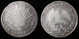 MEXICO Silver 1843 Go PM  2 Reales Guanajuato  Mint KM# 374.8 (28 401)
