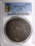 Italian States PISA Cosimo II Silver 1620 Taller PCGS MS61 TOP GRADED D-4195 (7)