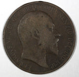 Great Britain Edward VII Bronze 1906 1 Penny KM# 794.2 (28 194)