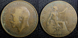 Great Britain George V Bronze 1913 1 Penny KM# 810 (23 598)