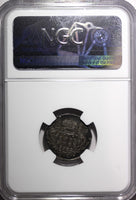 RUSSIA Elizabeth Silver 1752 IW Grivennik NGC XF45 Nice Cabinet Toning C#16a (8)