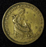 Brazil Aluminum-Bronze 1927 1000 Reis KM# 525 (27 616)
