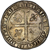Belgium Brabant John IV (1417-1429) AR Double 2 Gros PCGS XF45 TOP GRADED RARE