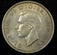 Great Britain George VI  1948 6 Pence KM# 862 (24 874)