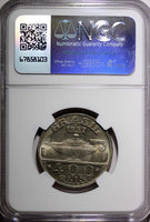 BRAZIL Oswaldo Cruz Copper-Nickel 1937 400 Reis NGC MS64 KM# 539 (028)
