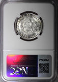 GUATEMALA Silver 1961 25 Centavos NGC MS63 GEM BU KM# 263 (026)