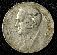BRAZIL Copper-Nickel 1938 200 Reis Getúlio Dornelles Vargas KM# 545 (28 283)