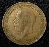 GREAT BRITAIN George V Bronze 1930 1 Penny  KM# 838 (28 417)