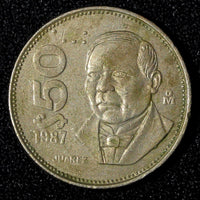 Mexico ESTADOS UNIDOS MEXICANOS 1987 Mo 50 Pesos KM# 495 (27 995)