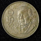 Mexico ESTADOS UNIDOS MEXICANOS 1987 Mo 50 Pesos KM# 495 (27 995)