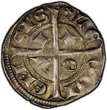BELGIAN LIEGE John of Flanders (1282-92) Esterlin AR PCGS MS61 TOP GRADED D-502