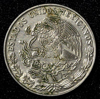 Mexico Copper-Nickel 1975 Mo  20 Centavos  KM# 442 (27 850)