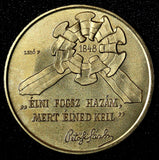 HUNGARY 1998 BP 100 Forint 1848 Revolution UNC-GEM BU COIN KM# 726 (28 052)
