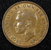 Great Britain George VI 1937-1948 Farthing aUNC KM# 843 RANDOM PICK (1 COIN)(8)