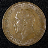 GREAT BRITAIN George V (1910-1936) Bronze 1936 1 Penny KM#838 (27 408)