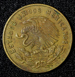 MEXICO Bronze 1962 Mo 5 Centavos Large type KM# 426 (27 909)