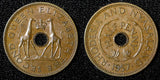 Rhodesia And Nyasaland Bronze 1957 1/2 Penny aUNC-UNC KM# 1 (28 253)