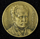 BRAZIL Tobias Barreto de Meneses Aluminum-Bronze 1939 1000 Reis KM# 550 (27 805)