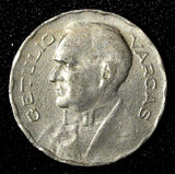 BRAZIL Copper-Nickel 1940 200 Reis Getúlio Dornelles Vargas KM# 545 (27 772)