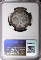 Austrian Netherlands Franz II Silver 1793 B 1/4 KronenThaler NGC AU58 KM# 60(11)