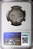 Austrian Netherlands Franz II Silver 1793 B 1/4 KronenThaler NGC AU58 KM# 60(11)