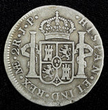 PERU Ferdinand VII Silver 1816 JP 2 Reales LIMA Mint KM# 115.1 (27 280)