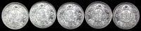 India-British George VI Silver 1940 1/4 Rupee aUNC/UNC RANDOM PICK 1 Coin KM545