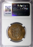 JERSEY George VI Bronze 1947 1/12 Shilling Mintage-444 000 NGC MS63 BN KM# 18(4)