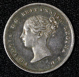 Great Britain Victoria Silver 1859 4 Pence Maundy Proof Like Toned KM# 732 (817)