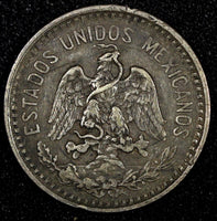 MEXICO Silver 1906 Mo  20 Centavos  Toned KM# 435 (27 054)