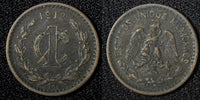 Mexico ESTADOS UNIDOS MEXICANOS Bronze 1912 Mo 1 Centavo KM# 415 (444)