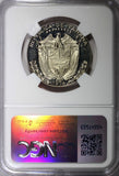 PANAMA PROOF 1974  1/2 Balboa Mintage-18,000 NGC PF67 ULTRA CAMEO KM# 12b (41)