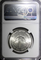 NEPAL SHAH DYNASTY Silver VS2025(1968) 10 Rupee NGC MS66 FAO BU KM# 794 (028)