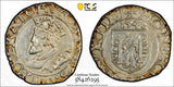 German States BESANCON Charles V Silver 1546 Carolus PCGS AU58 MB# 6 TOP GRADED