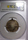 RUSSIA PETER I Silver 1721 Nystad Between Sweden & Russia D- 57.15 (R2) PCGS VF