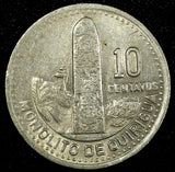 Guatemala Copper-Nickel 1989 10 Centavos Guatemala City Mint KM# 277.5 (24 633)