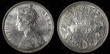 India-British Victoria Silver 1875 (B) Rupee HIGH GRADE  KM# 473.2 (28 296)