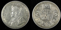 India-British George V Silver 1919 (C) Rupee Calcutta Mint KM# 524 (27 324)