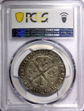 Belgium Brabant John IV (1417-1429) AR Double 2 Gros PCGS XF45 TOP GRADED RARE