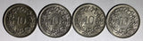 Switzerland 1962 B 10 Rappen aUNC/UNC  Random Pick (1 Coin) KM# 27 (29 030)