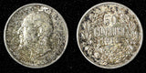 Bulgaria Ferdinand I Silver 1913 50 Stotinki 2.5 g. XF+ KM# 30 (28 761)