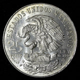 MEXICO Silver 1968 Mo  25 Pesos Olympic Games Rings  22.5 g GEM BU KM# 479.1 (8)