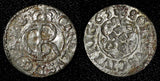 Livonia Riga CARL XI of Sweden (1660-1697)Silver 1663 Solidus,Schilling KM#55(4)