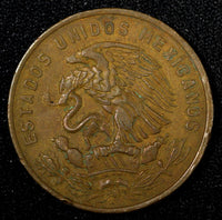 MEXICO  Bronze 1970 Mo 20 Centavos KM# 440 (27 535)