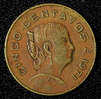 Mexico 1971 5 Centavos Josefa Ortiz de Domínguez KM# 427 (27 823)