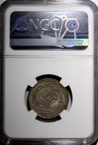 Afghanistan Abdur Rahman Silver AH1313 (1895) 1 Rupee KABUL NGC AU58 KM# 814 (0)