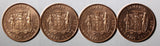 Jamaica 1995 25 Cents Marcus Garvey 1st Year UNC KM# 167 Random Pick (1 Coin)(5)