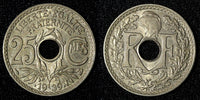 France Nickel-Bronze 1939 25 Centimes KM# 867b (27 991)