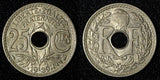 France Nickel-Bronze 1939 25 Centimes KM# 867b (27 991)