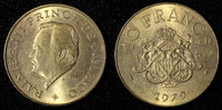 MONACO Rainier III 1979 10 Francs Paris Mint .Mintage-190.500 KM# 154 (28 080)